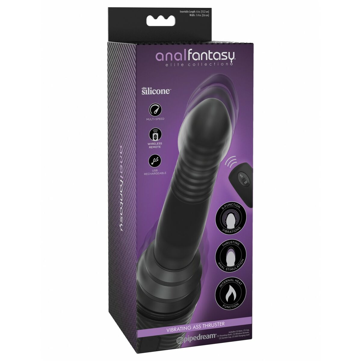 Anale Plug Pipedream Anal Fantasy Elite Zwart
